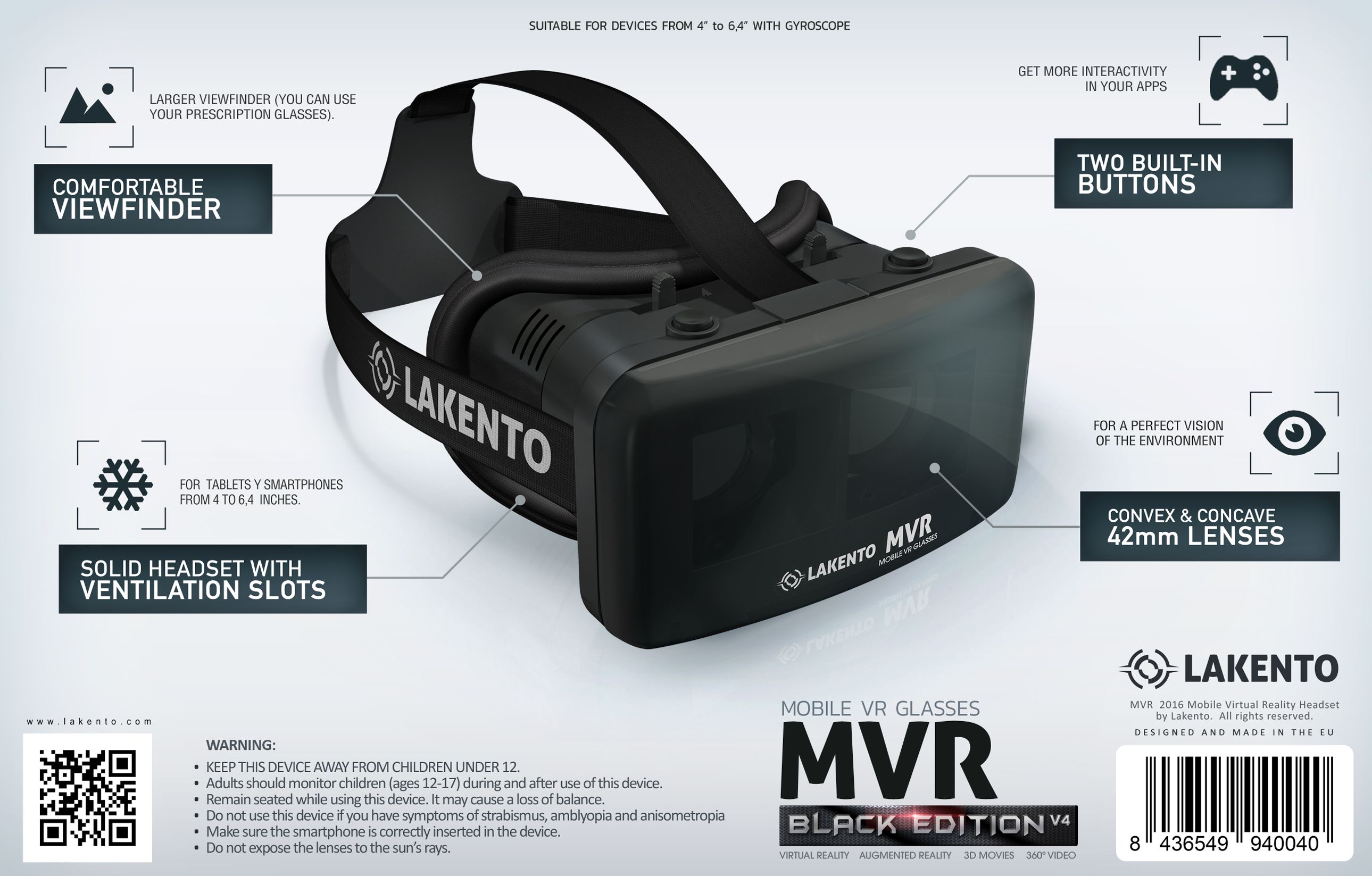 Lakento MVR: Realidad Virtual para tu bolsillo